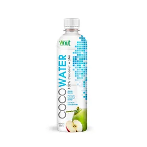 450ml d'eau de noix de coco de qualité supérieure VINUT avec jus de pomme