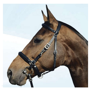 Handmade Genuine Leather Horse Dressage Snaffle <b>Bridle</b> Unique Design Custom Equestrian Racing Riding Gear Multifunctional - Product Image 1