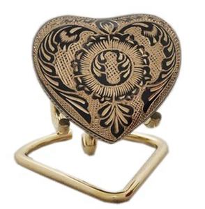 Souvenir en métal de style américain pour les cendres de crémation de bébé - Product Image 1