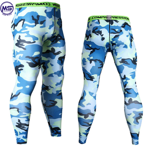 Pantalon de Compression pour homme, collants de Sport, séchage rapide, pour course à pied, Fitness, Gym - Product Image 2