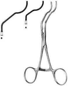 Safety Point Gregory Atruamata Profunda Clamp Cardiovascular surgical instrument - Product Image 2