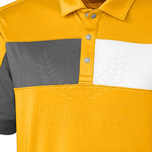 T-shirts imprimés pour hommes, style tendance, couleur personnalisée, coupe ajustée, col en V, manches courtes, polyester/coton, ventes chaudes - Product Image 3