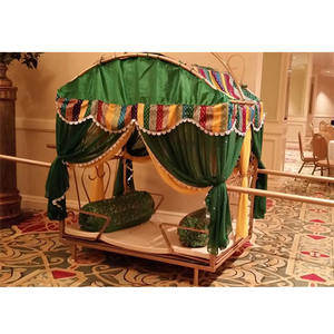 Maharani Bridal Entry Wedding <b>Doli</b> Palki Best Hindu Wedding Dulhan <b>Doli</b> Palki Maharani Dulhan <b>Doli</b> for WeddingUSA - Product Image 1
