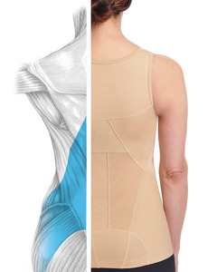 Women's Lower <b>Back</b> <b>Support</b> Tank Top with Highly Researched Pattern Design Baselayer Compression <b>Back</b> <b>Support</b> Shirts for Women - Product Image 2