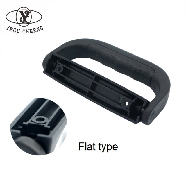 H224 Portable Carry Plastic Case with Functional Spring-Loaded Flip-On/Flip-Off Handle for Traveling Amplifier Speaker