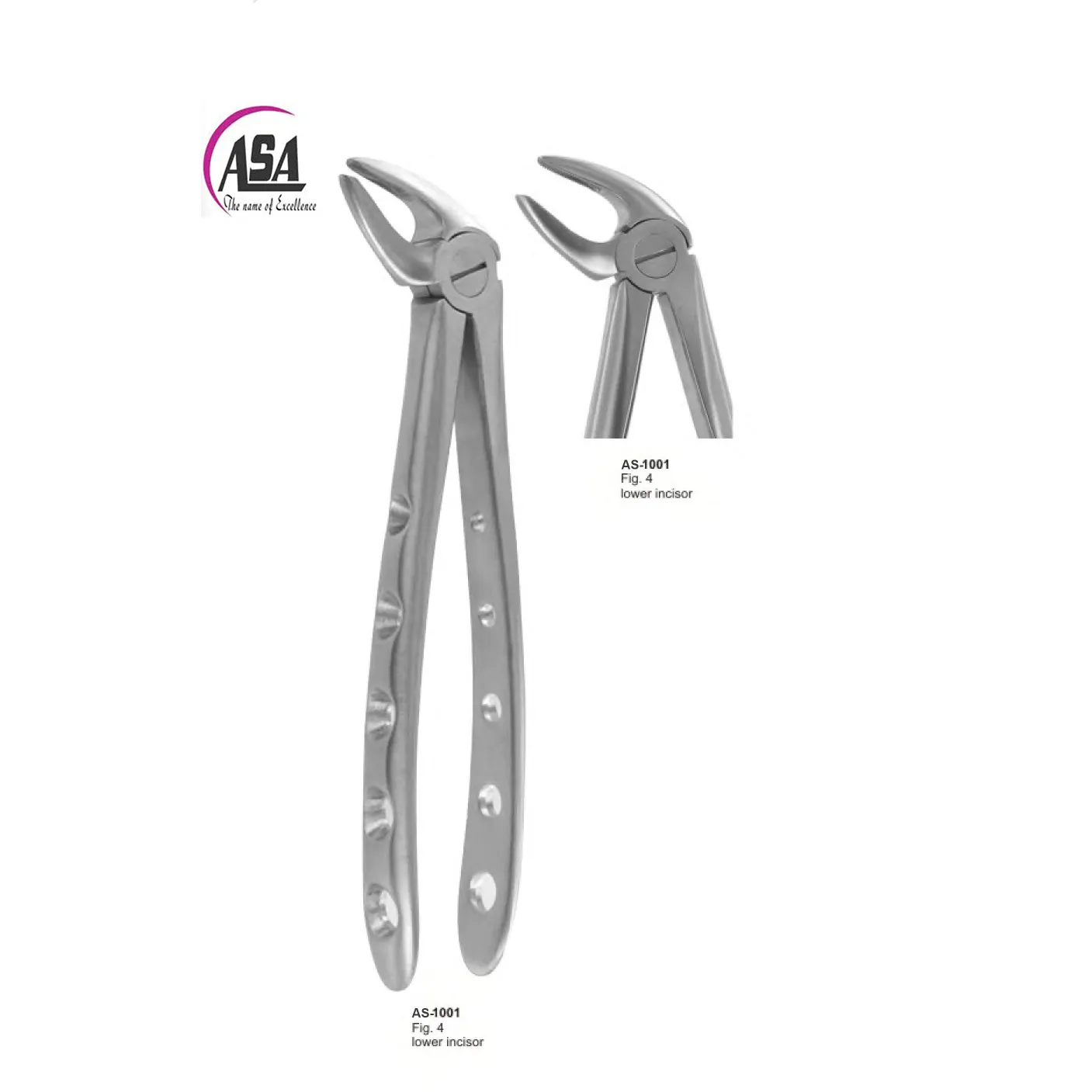 Lowe Incisor Hot Selling Premium Export Quality Dental Instruments Adult Tooth Extracting Forceps English Pattern