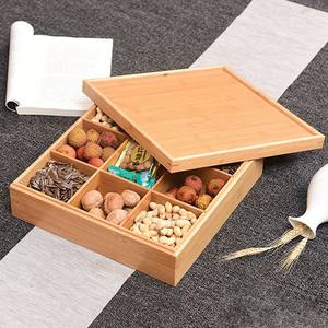 Caja de bambú para almacenamiento, organizador apilable de madera de bambú de Vietnam - Product Image 3