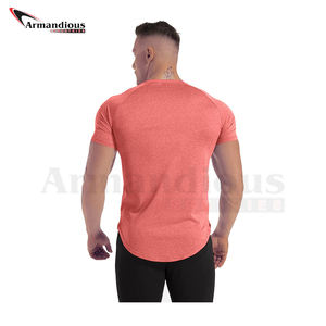 Camiseta de gimnasio personalizada OEM para hombre, ropa deportiva de 100% algodón con material de microfibra de impresión Digital - Product Image 5