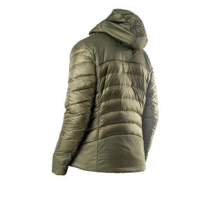 ผู้ชายฤดูหนาวแจ็คเก็ตโลโก้ที่กําหนดเองHooded Outerwearพัฟลงเสื้อฟองบุรุษPlusขนาดปักเป้าขายส่งแฟชั่นที่อบอุ่นPackable - Product Image 5