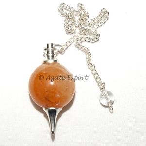 Péndulo de bola lapislázuli, Péndulo de bola de piedras preciosas, fabricante y mayorista - Product Image 4