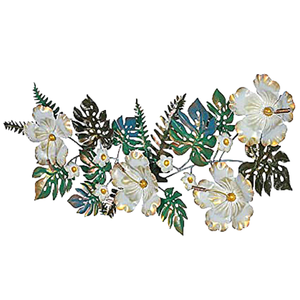 Handmade Modern Multicolor Sculpture Metal <b>Wall</b> Hanging Art Custom Iron <b>Leaf</b> Living New Home <b>Decoration</b> Indian Factory - Product Image 2
