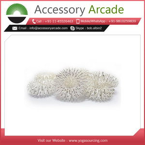 Anillo de Acupresión para Terapia del Dolor Sujok, Blanco/Color Personalizado, Embalaje en Caja de Regalo, Marca OEM India - Product Image 5