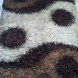 Tapis carré classique en acrylique noué à la main, écologique, lavable, à poils fins, pour usage domestique et commercial - Product Image 1