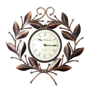 Antique Iron <b>Metal</b> Wall <b>Clock</b> - Product Image 1