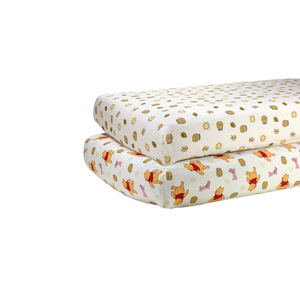 Sábanas de cuna de algodón ultra suave protector de colchón de cuna de bambú Funda de colchón de cuna de bambú colchón de bebé - Product Image 1