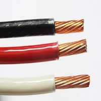 Cable de Construcción THHN/THWN-2 de 2 AWG, Cable de Construcción de Cobre Negro THHN de 19 Hilos y 2 AWG