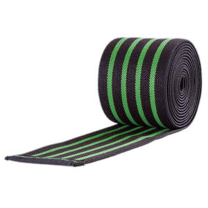 Genouillère de gymnastique de fitness robuste de haute qualité ceinture de soutien du genou d'haltérophilie de couleur personnalisée pour la course à pied genouillères robustes - Product Image 2