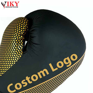 Highly Comfortable 10 oz Wholesale Professional Fighting Boxing Gloves, Pure Leather Custom Logo Martial Arts Boxing Gloves - Product Image 3
