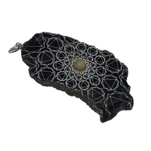 Buy Online Solar Chakra <b>Slice</b> Pendants : Solar Chakra <b>Slice</b> Pendants for Sale - Product Image 1