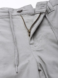 Pantalones cortos clásicos para hombre, elásticos, básicos, lisos, largos, lavados, 2022 - Product Image 4