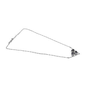 Hecho a mano genuino áspero Herkimer diamante gota piedra preciosa encanto colgante sólido. Collar de cadena de plata esterlina 925 para regalos - Product Image 4