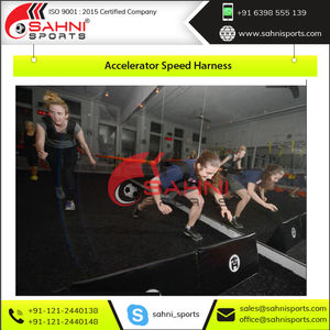 Harnais d'entraînement de résistance d'équilibre d'agilité de vitesse des joueurs de football Harnais d'accélérateur rembourré en nylon solide - Product Image 5