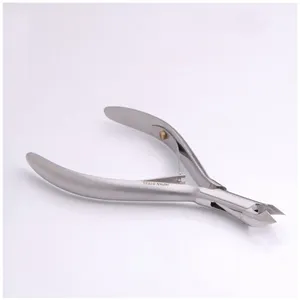 Cutícula Nipper com Double Spring & Lock Double Spring Cutícula Clippers para Nail Care Pedicure Manicure Nail Tools