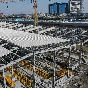 Estructuras de carbono de chorro de acero, metal de soldadura, tipo pesado, fábrica de Proyectos Industriales