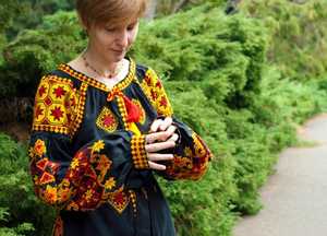 Ukrainian Embroidered Boho Fashion Trendy Pretty Lady Wedding Dress Custom Made Bohemian Women Kaftan Robe Tassel Tie Decor - Product Image 6