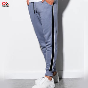 กางเกงขายาวทรงตรงเอวสูงผ้าผสมโพลีเอสเตอร์/คอตตอนสำหรับผู้ชาย สไตล์ลำลอง ทรงหลวม สตรีทแฟชั่น น้ำหนักเบา ผ้าแคนวาส แต่งลายปัก - Product Image 4