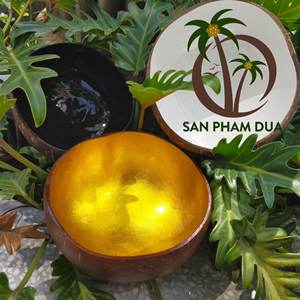 BOLS LAQUÉS EN COQUILLE DE NOIX DE COCO COQUILLE D'OEUF AVEC DE NOMBREUX MOTIFS DU VIETNAM DE HAUTE QUALITÉ ET À BAS PRIX/CONÇU DE NOIX DE COCO - Product Image 4