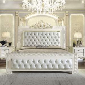 Super Exclusive <b>Bed</b> for Bedroom Furniture Made From Solid Wood Furniture - Product Image 4