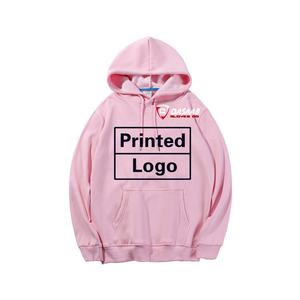 Custom Logo Printed Men Pullover Casual Sports Long Sleeve Sweater Loosed Couple-Clothing Street-wear Hoodies - Product Image 1