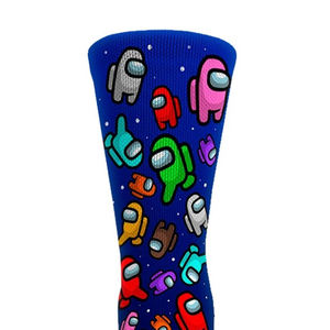 OEM Custom Comfortable Men's <b>Socks</b> Full-Color Sublimation Anti-Slip Anti-Bacterial <b>Hot</b> Sale for Autumn Blank Dye-Printing <b>Socks</b> - Product Image 4