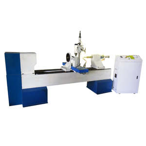 สามแกน Cnc เครื่องกลึงไม้เครื่องเปลี่ยนบิลเลียด Cue Cnc เครื่องกลึงไม้ - Product Image 5