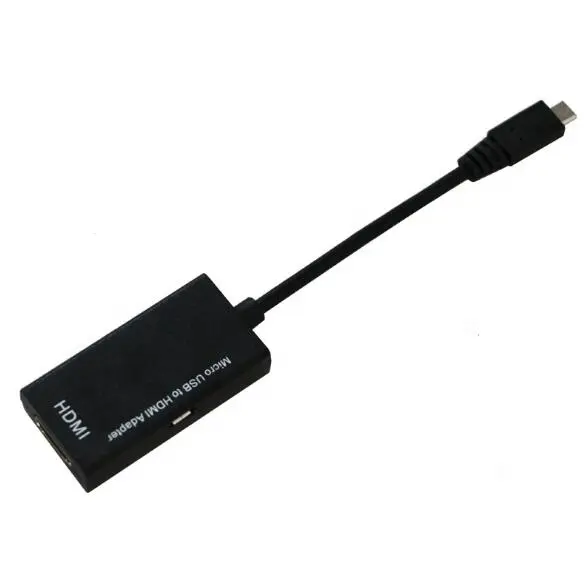 OEM 1080P Micro USB 5Pin to HDMI Converter Adapter for Android S2, S4, S5 Smart Phones