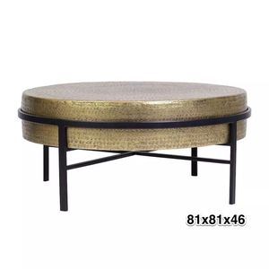 Table basse ronde de Style Antique martelée à forte demande pour salle à manger pour l'exportation mondiale - Product Image 2