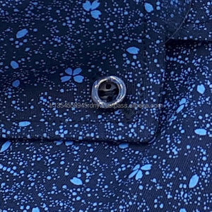 Wholesale Slim Fit Floral Poplin Printed <b>Shirts</b> <b>Men</b> <b>Long</b> <b>Sleeve</b> Breathable Eco-Friendly Made in Turkey - Product Image 5