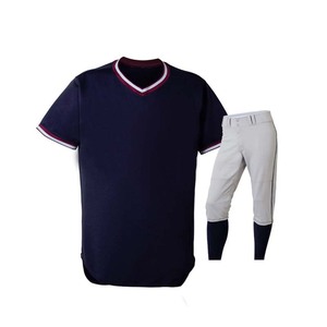 Best Quality Baseball Uniforms 100% Polyester fabric Adult Full Baseball Sublimation Baseball Uniform Long Sleeve <b>Shirts</b> - Product Image 3