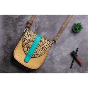 LW 100% cuero genuino mujer bolso de hombro cruzado Satchel señoras monedero genuino Multi bolsillo sillín Vintage bolso - Product Image 1