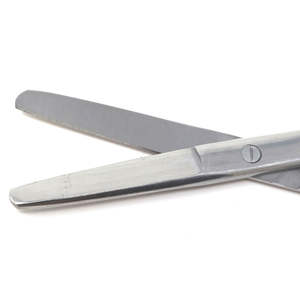 <b>Safety</b> Point Operating <b>Scissors</b> Straight 5" blunt/blunt Polish Surgical Dental Medical <b>scissor</b> Instruments - Product Image 3