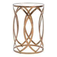 Mesa auxiliar moderna de lujo para sala de estar, cocina, vidrio templado, Hierro de acero inoxidable, decoración Interior elegante, diseño de mesa de centro - Product Image 3