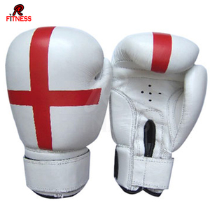 Guantes de Boxeo de Cuero Genuino con Bandera Personalizada, Cierre de Gancho y Bucle, Antideslizantes, para Adultos, Estilo Irlandés, Mexicano, Italiano, Filipino, Estadounidense - Product Image 1
