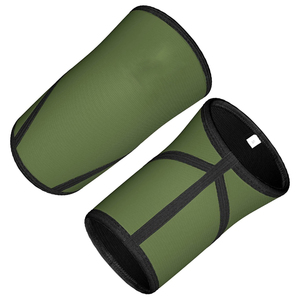 Funda de compresión para rodilla, soporte para sentadillas, levantamiento de pesas y levantamiento de potencia, Mangas de neopreno para gimnasio - Product Image 1