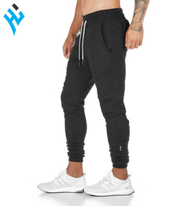 2025 haute qualité pas cher prix hommes Joggers pantalons de survêtement décontractés cordon taille 100% coton pantalons de survêtement pour hommes - Product Image 5
