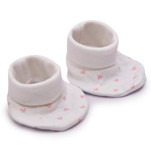 Botines de lana de bebé orgánico suave, marca personalizada de Navidad, fabricante de India, algodón, tela, recién nacido - Product Image 2