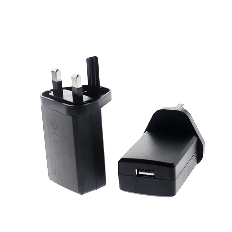 18w charger USB Smartphone power supply charging 5v 2A Portable Safe Fast Quality USB Charger with UK plug