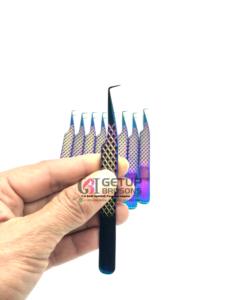 ที่หนีบขนตาปลอมพลาสม่าสีรุ้ง90องศาใหม่อุปกรณ์เสริมความงามติดโลโก้ตามสั่ง - Product Image 2