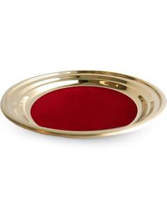 Plateau en laiton avec support, fournitures d'église, cuivworld inde - Product Image 5