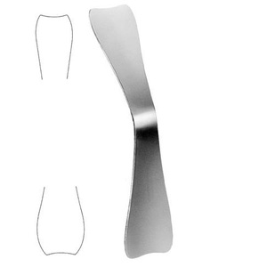 Depresor Lingual Manual Doyen de Acero Inoxidable Plateado, Instrumento Quirúrgico con Certificación CE Clase I, 1 Año de Garantía - Product Image 1